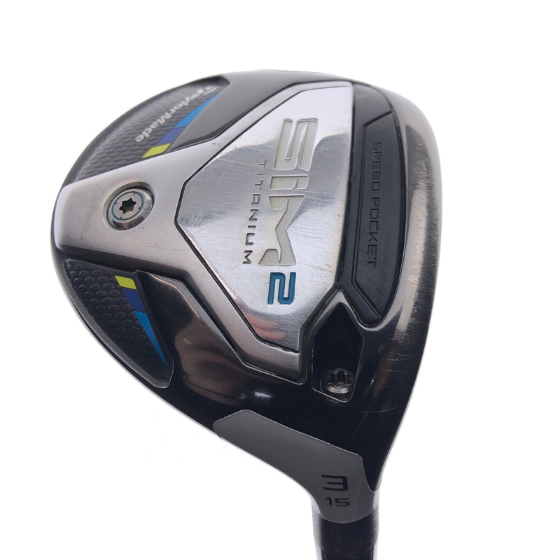 Used TOUR ISSUE TaylorMade Sim2 Titanium 3 Fairway Wood / 15 Degree / Stiff Flex