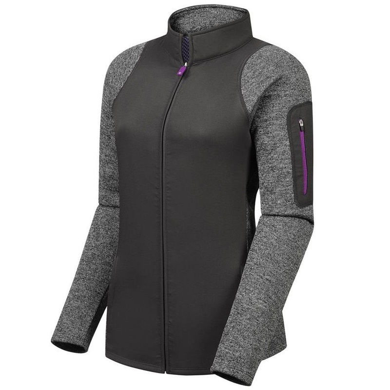 Women’s Hybrid Jacket|Charcoal|Small