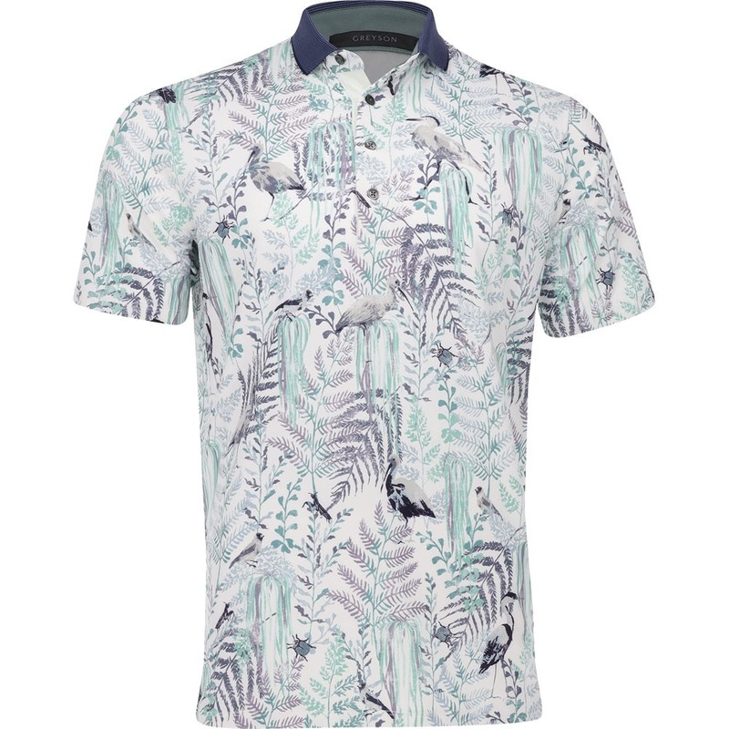 Bird Song Polo|Arctic|Medium|X-Large|XX-Large