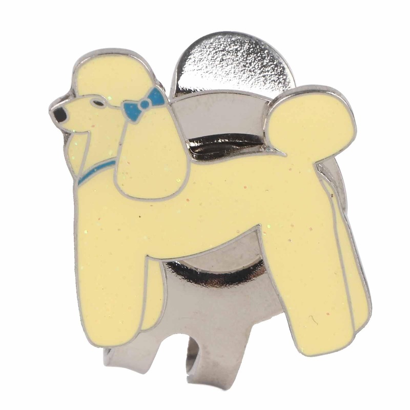 Durable Stainless Steel Golf Cap Clip with  Marker Dog Accessory