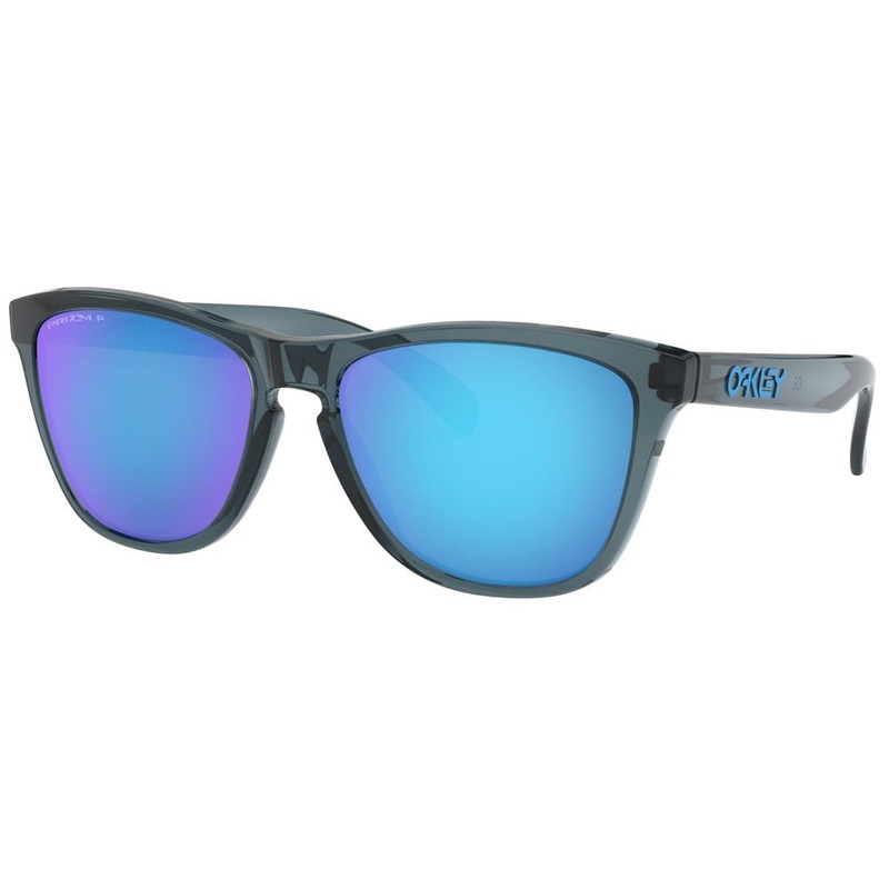 Frogskins Sunglasses|Crystal Black|Black|Prizm Sapphire Polarized|Multicolored