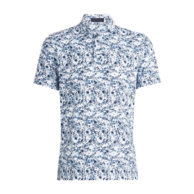 GFORE Botanic Garden Jersey Men’s  Polo (Ink)