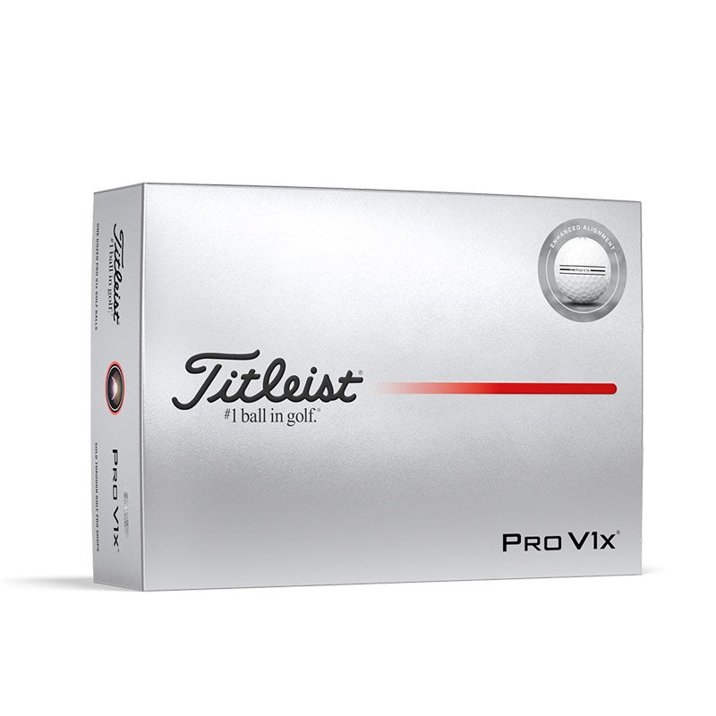 TITLEIST Pro V1x Enhanced Alignment (2025) Golf Ball