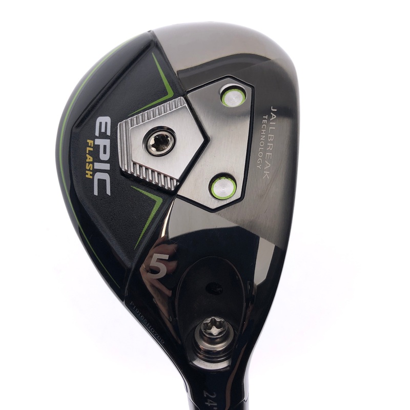 Used Callaway Epic Flash 5 Hybrid / 24 Degrees / Stiff Flex