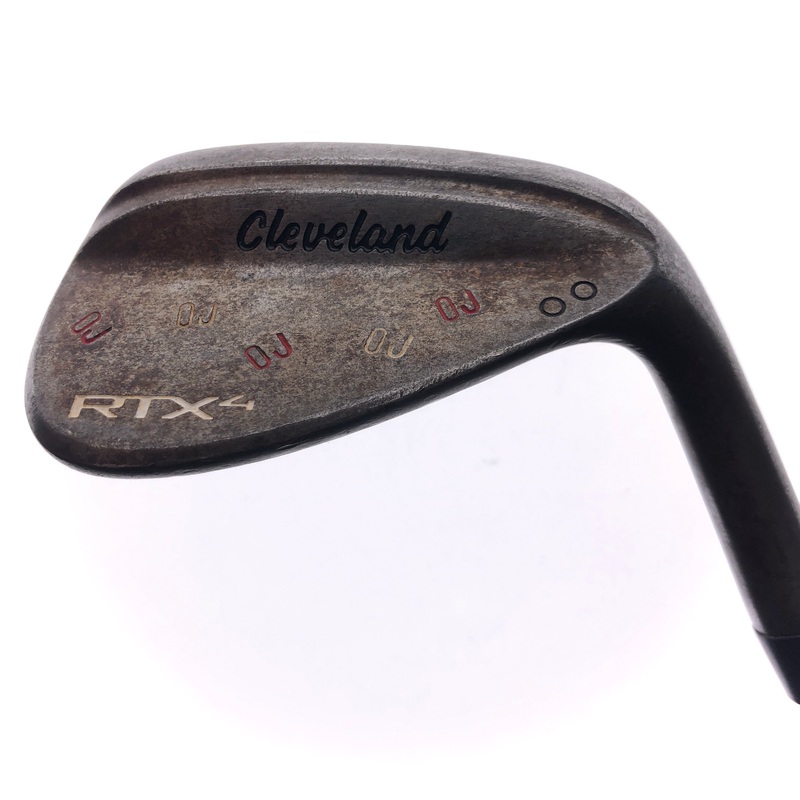 Used Cleveland RTX 4 Tour Raw Gap Wedge / 50.0 Degrees / Stiff Flex