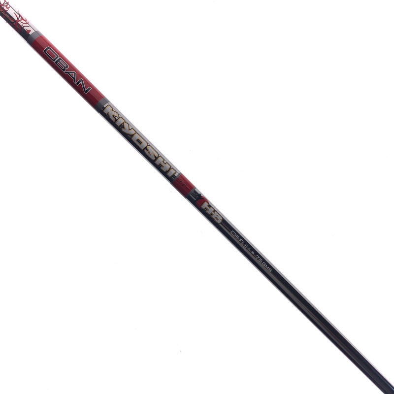 Used OBAN Kiyoshi O5 75GMS Driver Shaft / X-Stiff Flex / PING Gen 3 Adapter