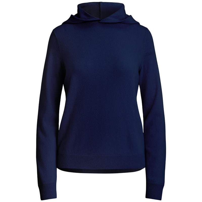 Women’s Cashmere Hoodie|Refined Navy|Sutton Blue|XX-Small|X-Small|Small|Medium|Large|X-Large|XX-Large