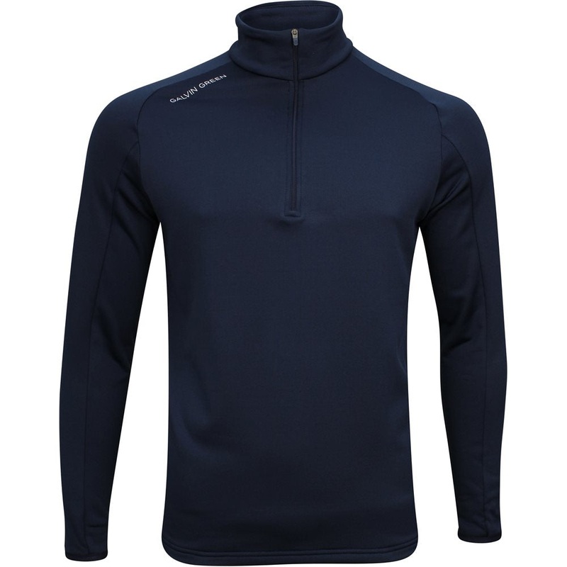 Drake 1/2 Zip Pullover|Navy|White|XX-Large|Medium