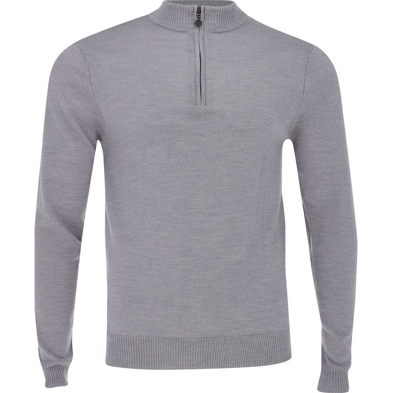 Melbourne Merino Sweater|Light Heather Gray|Medium|Large|X-Large|XX-Large