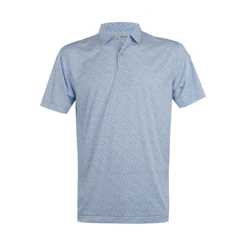 PETER MILLAR Featherweight Men’s Polo (White)