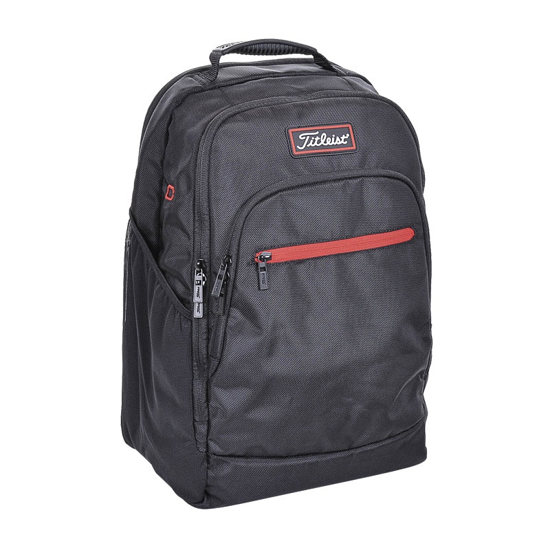 TITLEIST Players Backpack (Black/Red)