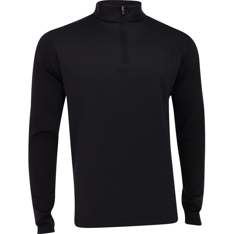 Tonal Block Spacer 1/4 Zip Mid Layer