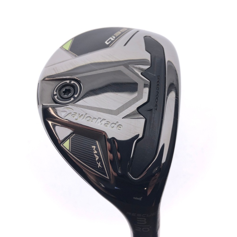 Used TaylorMade Qi35 Max 3 Hybrid / 20 Degrees / Stiff Flex