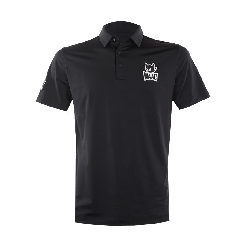 WAAC Korea Player’s Edition Emblem Men’s Polo (Black)