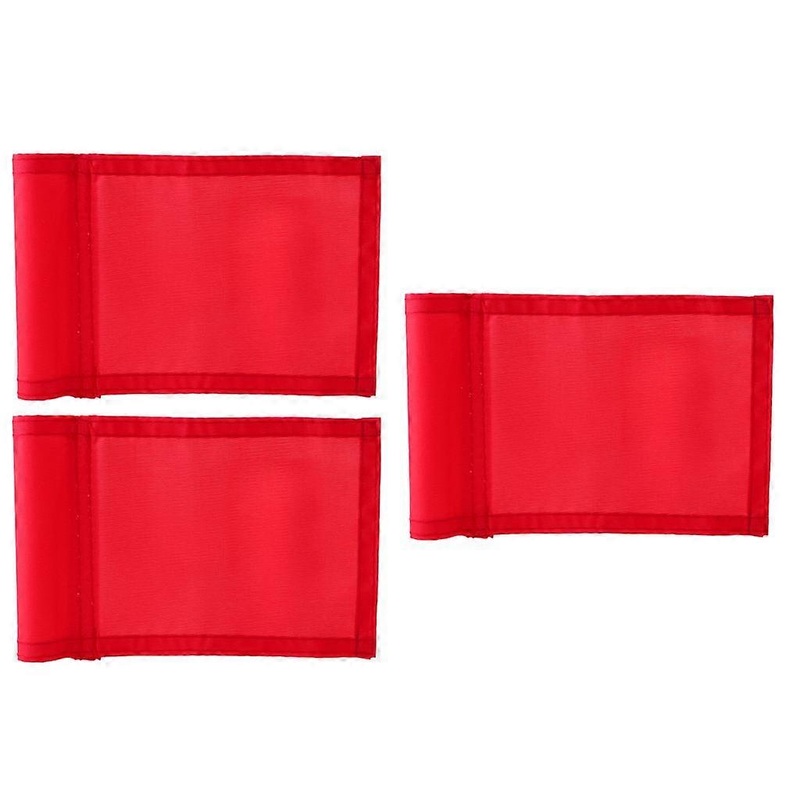 3x Practice Putting Green Golf Flag Garden Solid Golf Practicing Target Aids