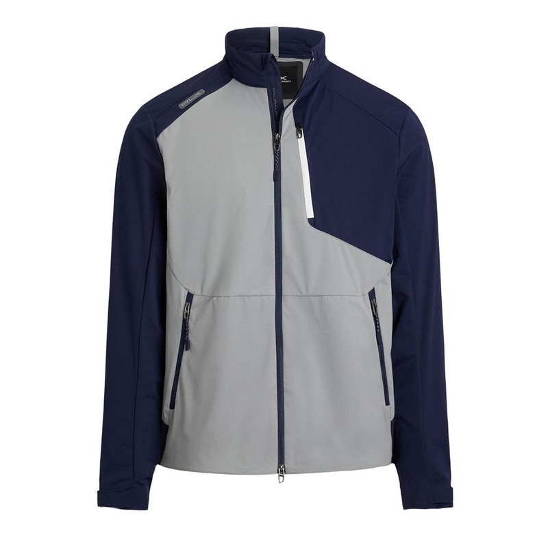 Color-Blocked Packable Jacket|Peak Gray/Refined Navy|Old Royal/Refined Navy|Medium|Large|X-Large