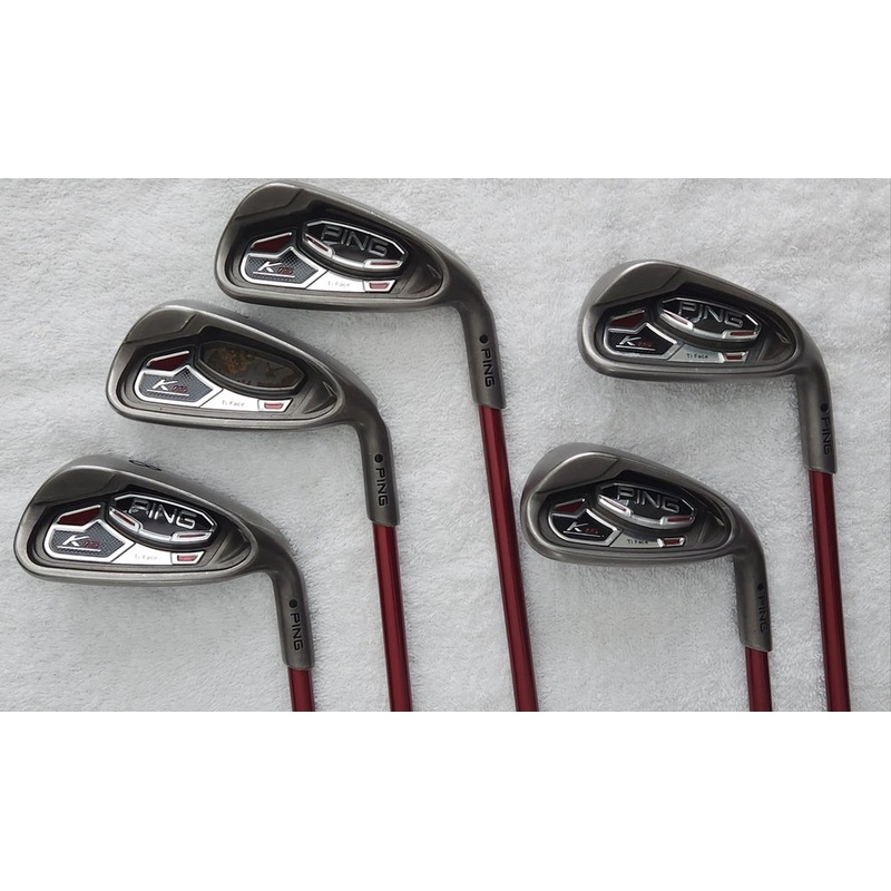 Men’s Ping K15 Black Dot Iron Set (6-W, 5 clubs) RH; Graphite Shafts