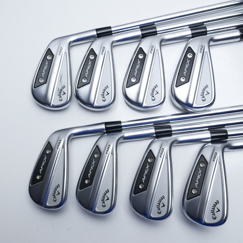 Used Callaway Apex Pro 24 Iron Set / 3 – PW / Stiff Flex