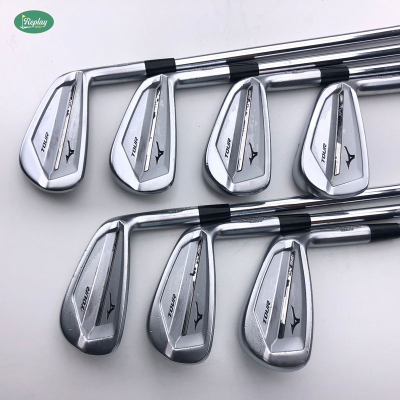 Used Mizuno JPX 921 Tour Iron Set / 4 – PW / KBS $-Taper 130 X-Stiff Flex