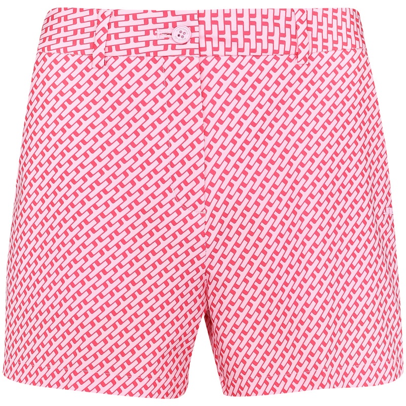 Women’s Gwen Printed Shorts|Tour Geo Pink S|24|25|26|27|28|29|30|31|32|33|34