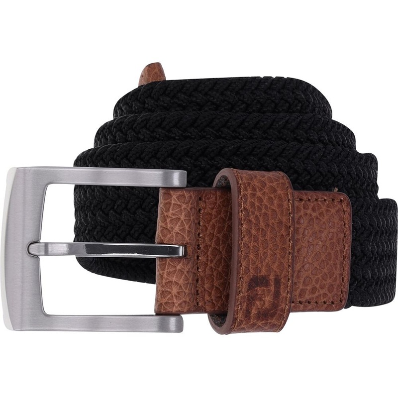 Woven Golf Belt|Black|Navy|Gray|30-35R|36-42L