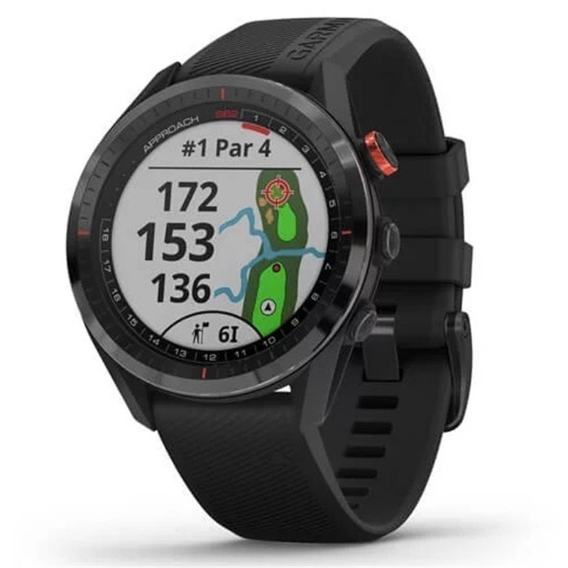 Approach S62 GPS Watch|Black/Black|Black/White