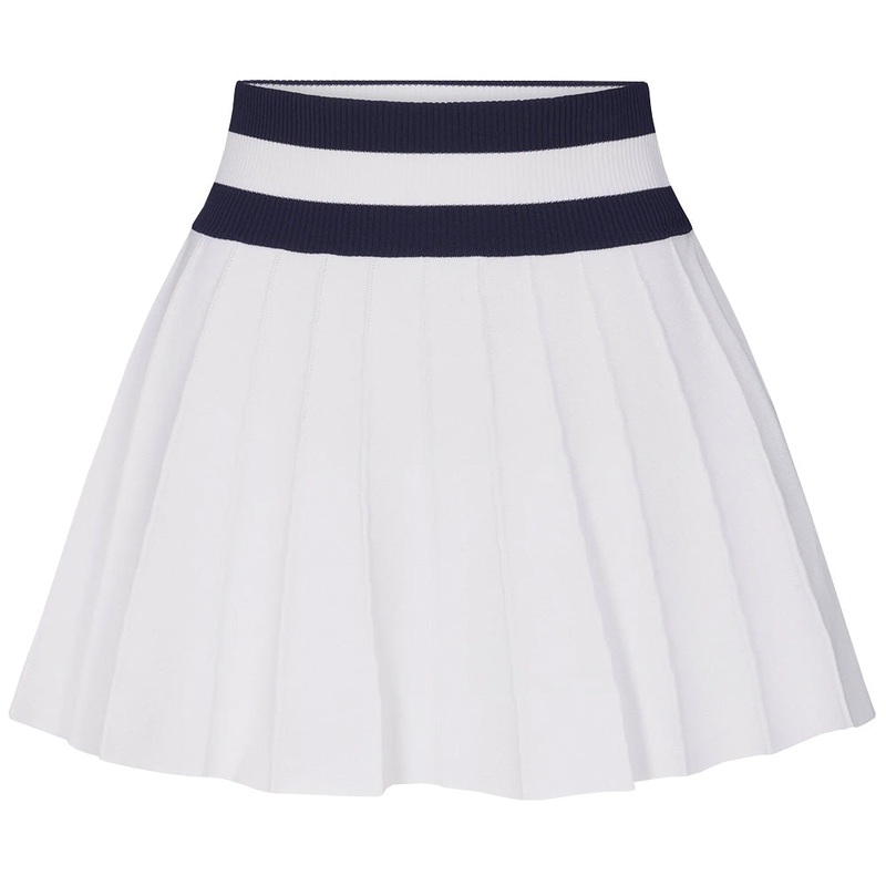 Frankie Skirt|White Solid White Legacy Navy|Blue Solid Porcelain Vamp|XX-Small|X-Small|Small|Medium|Large|X-Large
