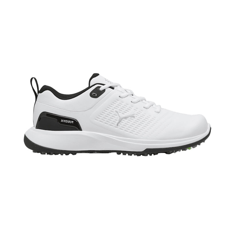 PUMA Fusion Flex Men’s Spikeless Shoes (White/Black)