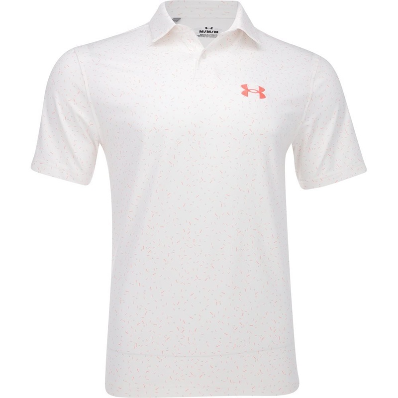 UA T2 Green Motif Polo|White|Midnight Sky|Stellar Pink|Medium|Large|X-Large|XX-Large|Small