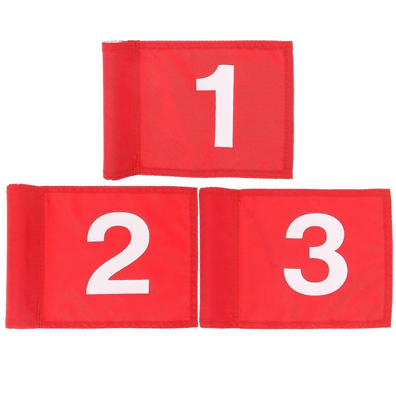 UV Protected Golf Flags, Structurally Simple for Easy Use and Maintenance