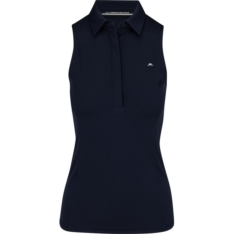 Women’s Dena Sleeveless Polo|JL Navy|Black|Fiery Red|Azalea|X-Large|X-Small
