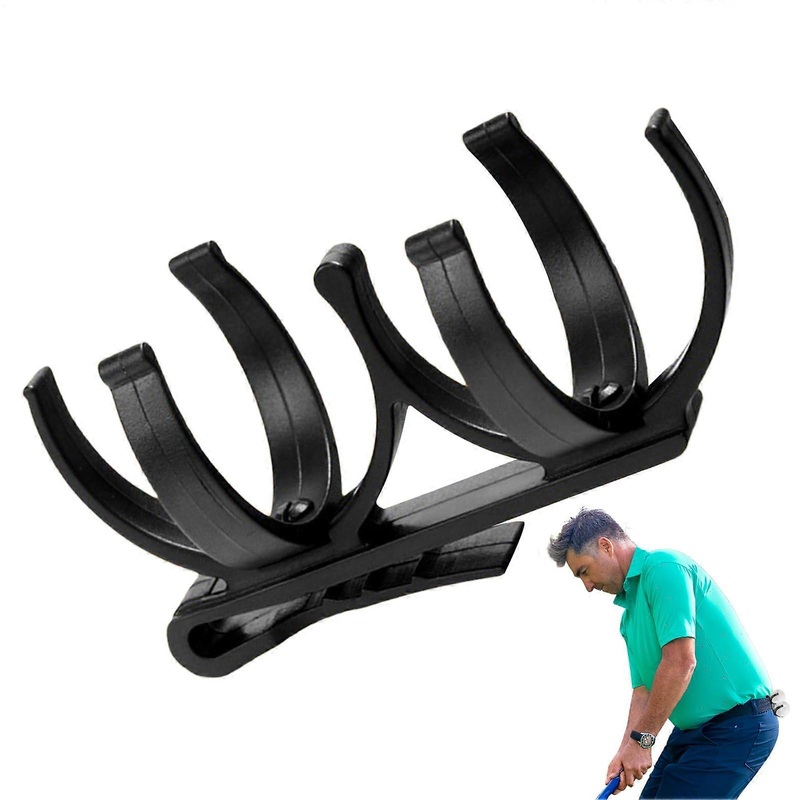 Golf Ball Holder, Golf Ball Organizer Holder, Golf Ball Storage Belt Clip  Pop Out Design Game Organizer Strap for Women, Men, Teenagers