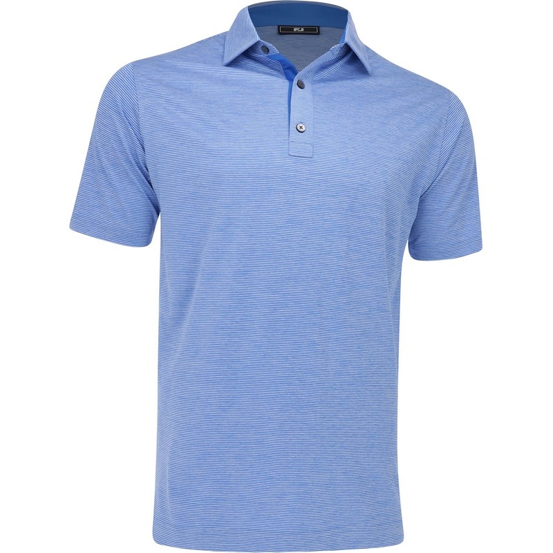 Heather Stripe Polo|Blue|Lake Blue|Pink|Small|Large|Medium|X-Large|XX-Large