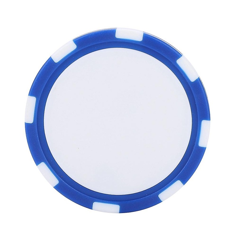 Lightweight Golf Marker, Level Ball Marker, Durable ABS Golf Poker Chip, Gift for Golfer, Blue