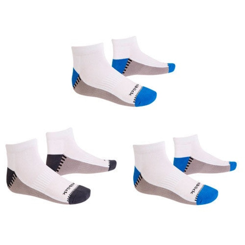 Niblick Mens 1/4 Cut Sock – 3 Pack