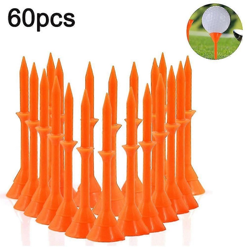 Plastic Golf Ball Nail Ball 60 Packreduced Friction Side Spin Golf Plastic Tees