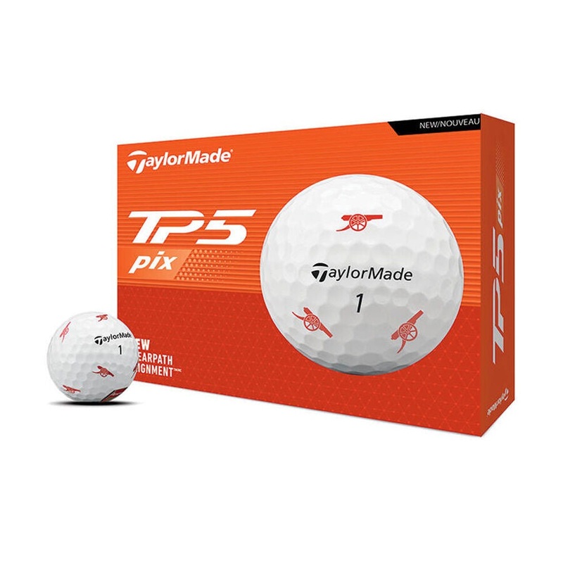 TaylorMade TM24 TP5 Pix Arsenal Golf Balls – Dozen