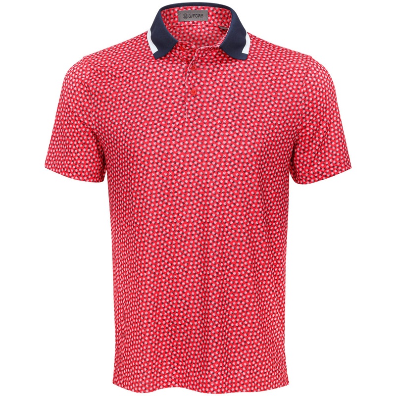 Triple/G Tech Jersey Polo|Lava|Breeze|Small|Medium|Large|X-Large|XX-Large