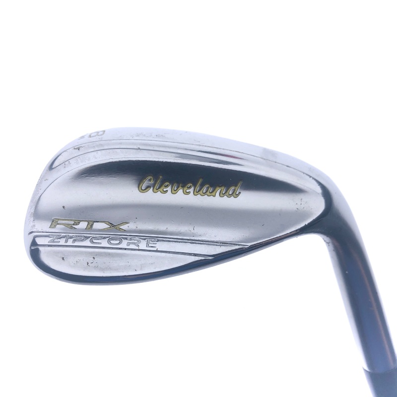 Used Cleveland RTX ZipCore Tour Satin Lob Wedge / 58.0 Degrees / Stiff Flex