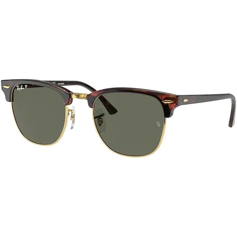 Clubmaster Classic Sunglasses|Red Havana|G15 Green