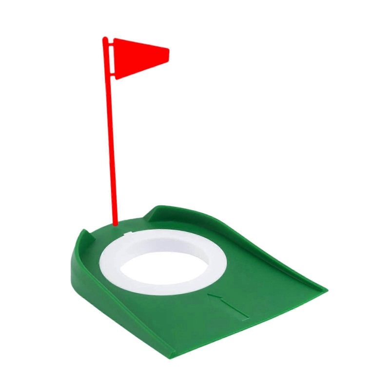 Golf Putting Cup Flag Golf Hole Cup, Stable Detachable Golf Putting Training