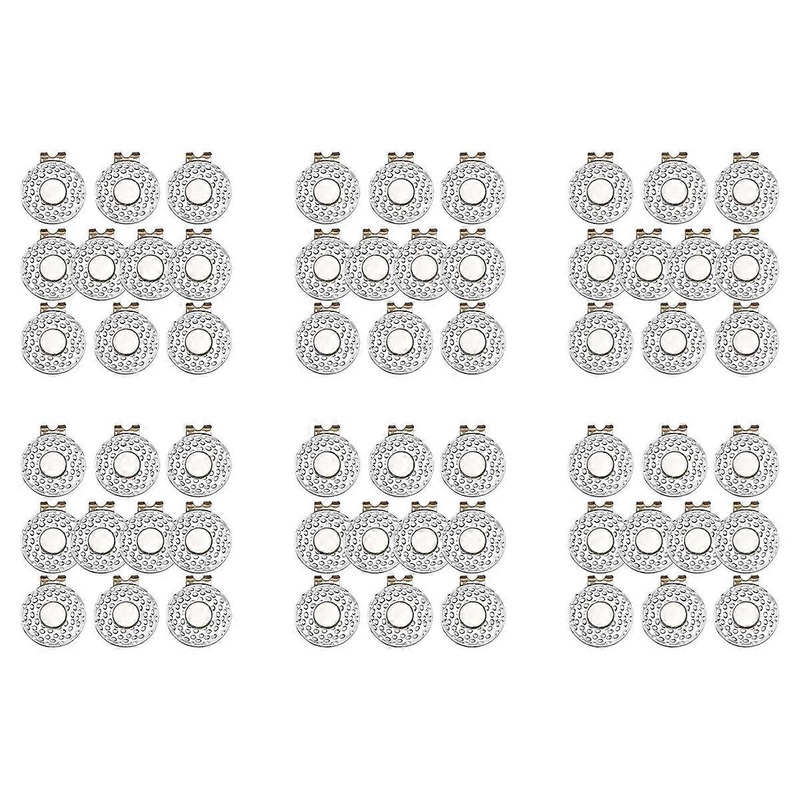 Magnetic Golf Hat Clips Ball Marker Holders for Golf Gloves Hats Bags Caps Visor Belt