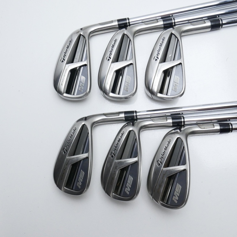 Used TaylorMade M5 Iron Set / 5 – PW / Stiff Flex