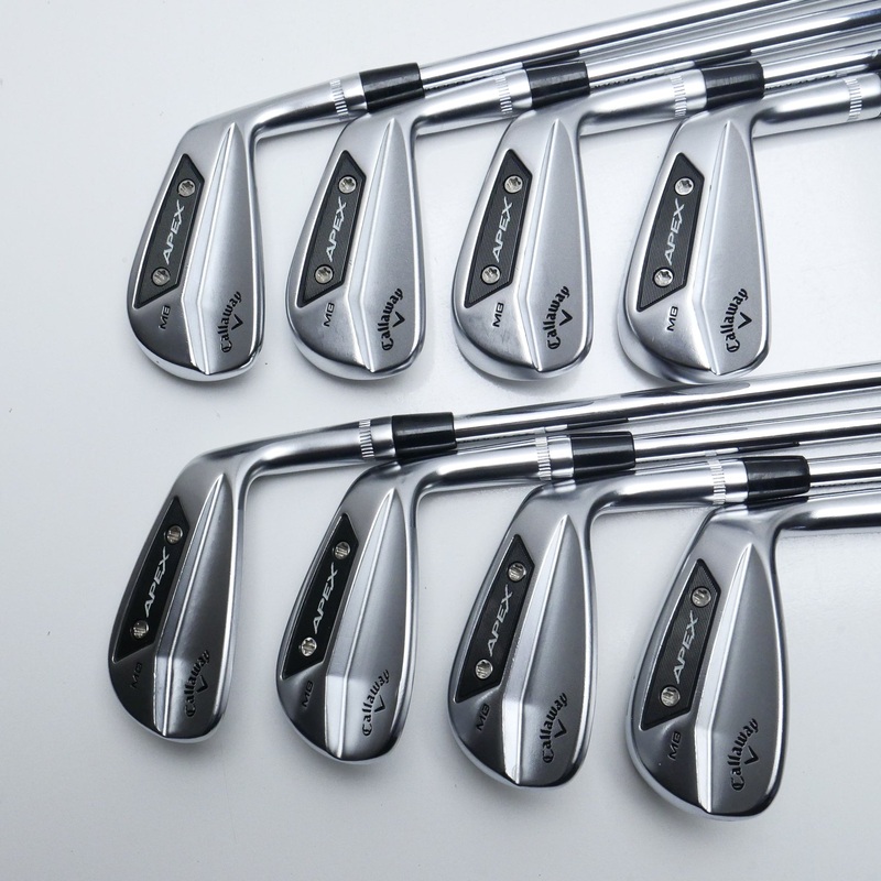 Used Callaway Apex MB 24 Iron Set / 4 – 10 + 11 / Stiff Flex