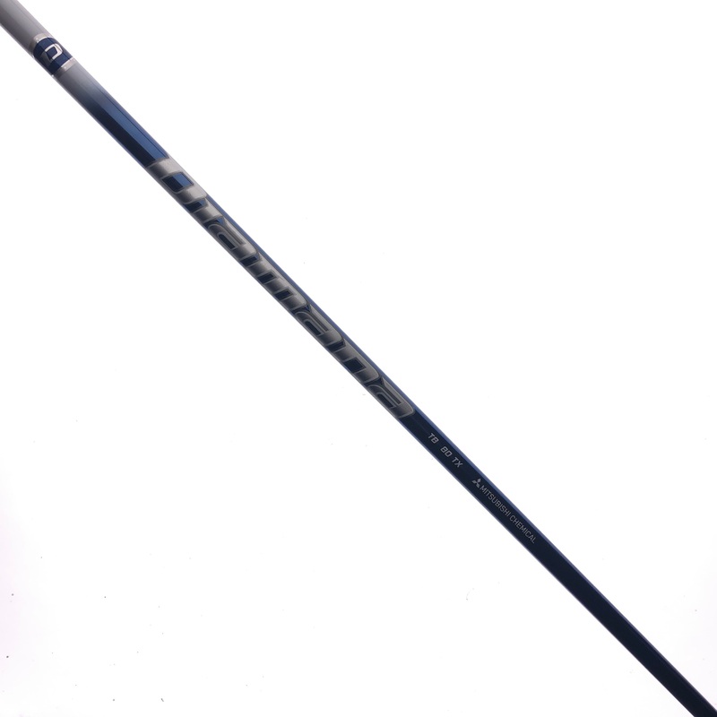 Used Mitsubishi Diamana TB 80 TX Fairway Shaft / TX Flex / TaylorMade Gen 2