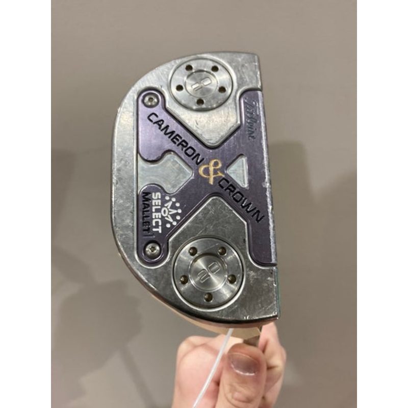 Used Scotty Cameron Cameron and Crown Select Mallet 1 Right Handed Putter 33.5