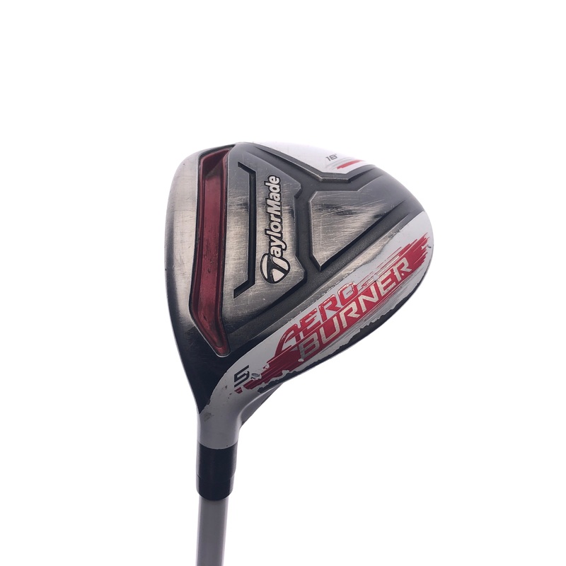 Used TaylorMade AeroBurner 5 Wood / 18 Degrees / Regular Flex / Left-Handed