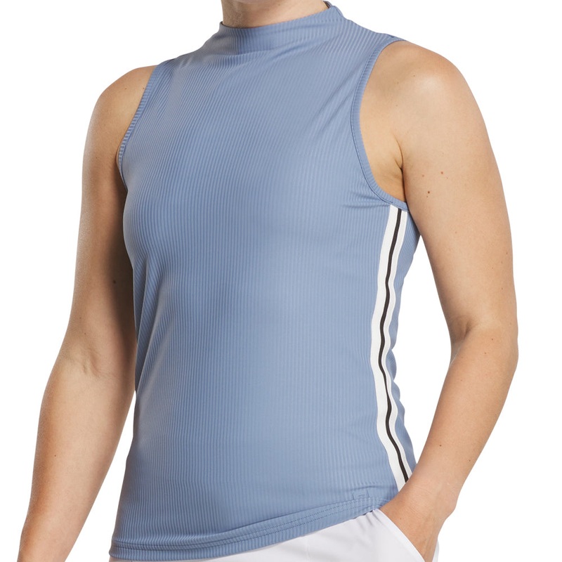 Women’s Sleeveless Funnel Neck Shirt