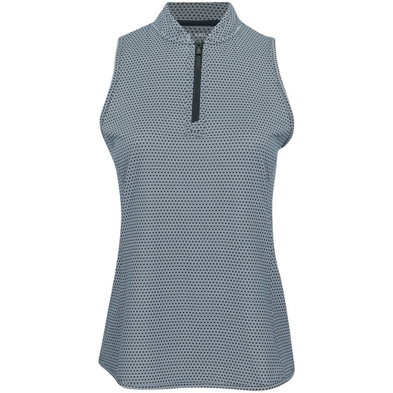 Women’s Squared Away Shirley Sleeveless Blade Collar 1/4 Zip Polo