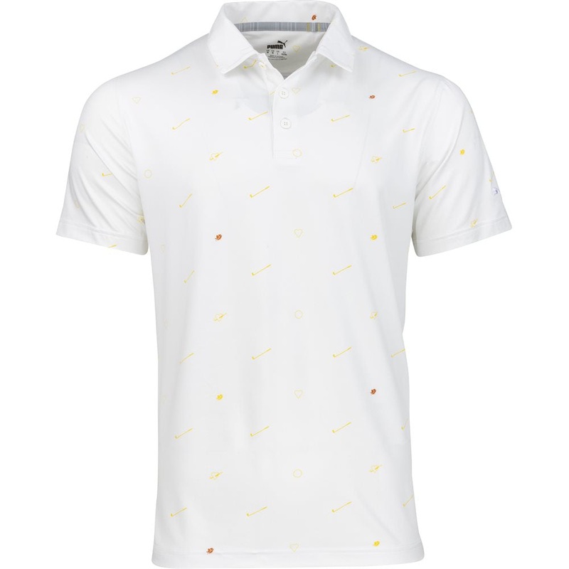 CLOUDSPUN Love Polo|Bright White/Mustard Seed|Small|XX-Large